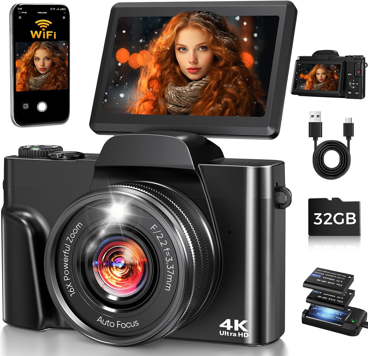 4K Digital Camera