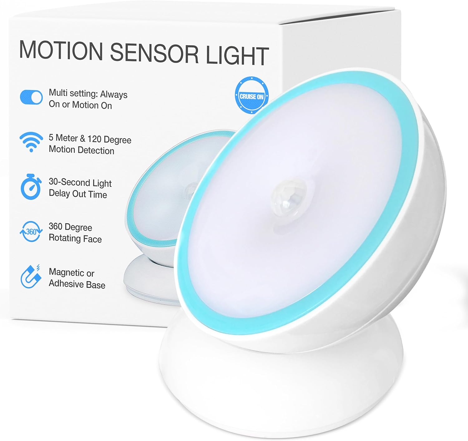 Cruise On Motion-Activated Battery LED Light